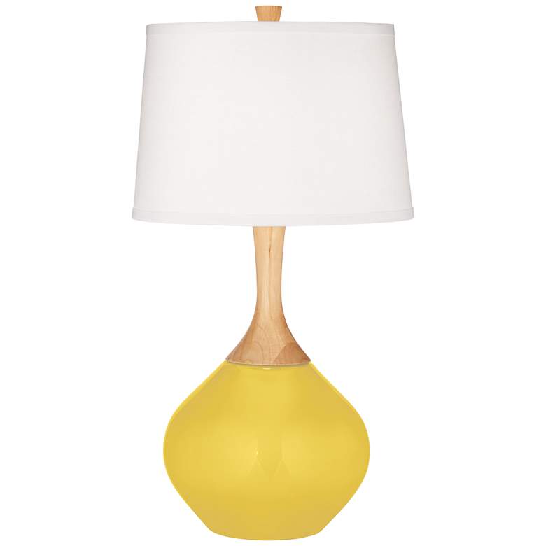 Wexler Lemon Zest Yellow Modern Table Lamp