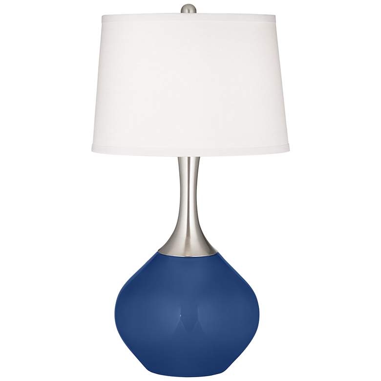 Image 2 Monaco Blue Spencer Table Lamp