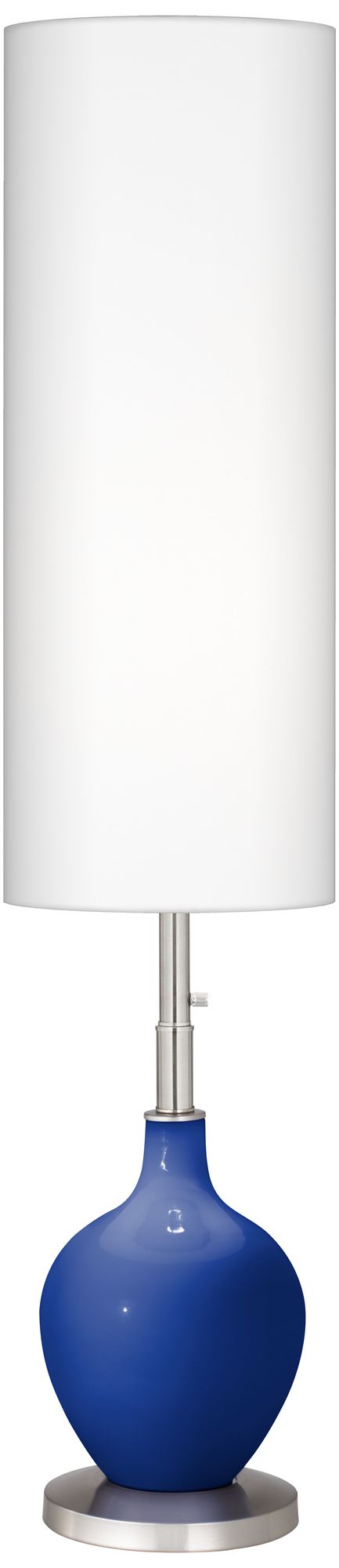 Dazzling Blue Ovo Floor Lamp – Modern Design, Elegant Lighting