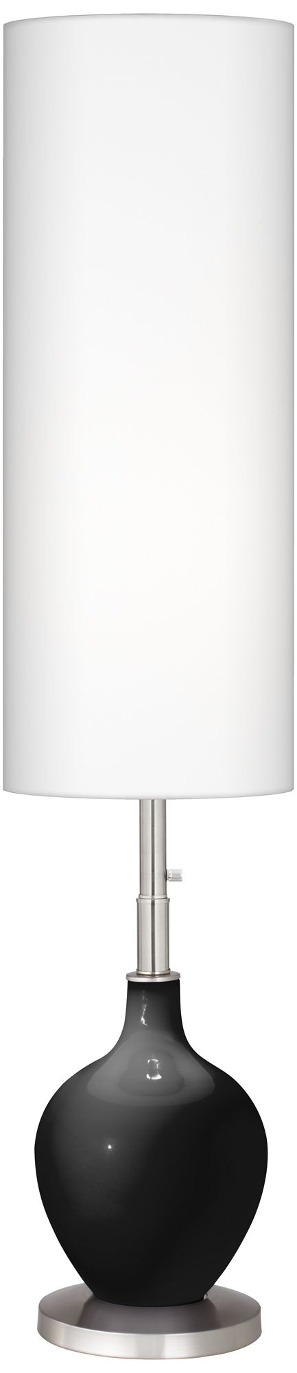 Tricorn Black Ovo Floor Lamp – Modern Design, Elegant Lighting