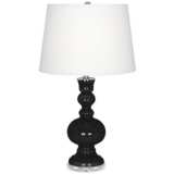 Tricorn Black Apothecary Table Lamp