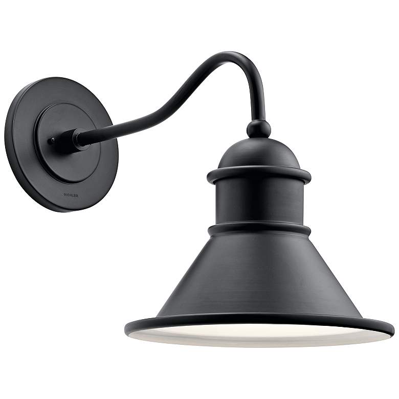 Kichler Northland 16 3/4&quot; High Black Outdoor Wall Light