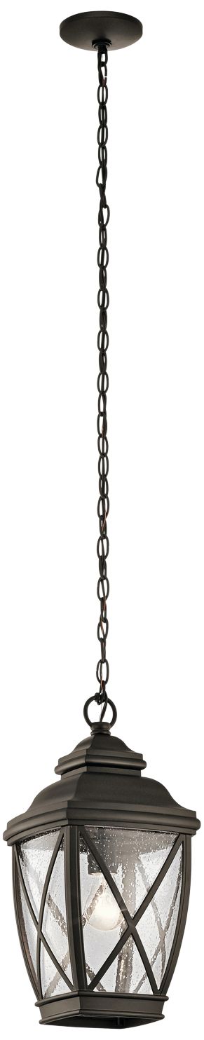 Kichler Tangier 18 3/4" High Olde Bronze Outdoor Hanging Light