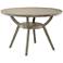 Bernardo 45" Wide Gray Wash Wood Dining Table