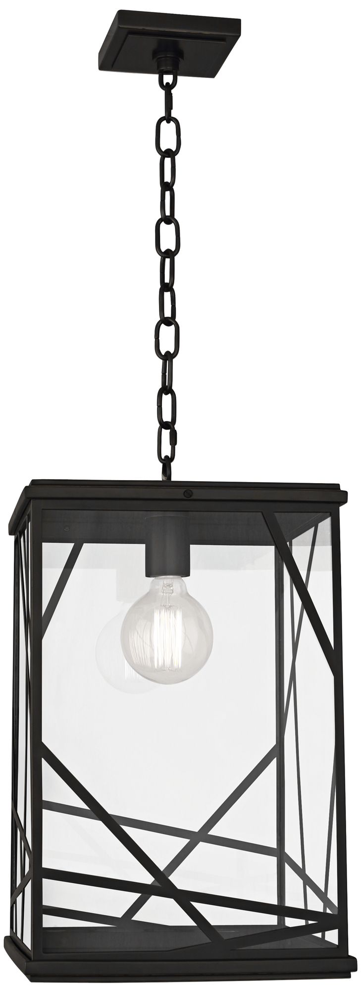 Michael Berman Bond 19 3/4" High Bronze Outdoor Hanging Light