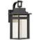 Quoizel Beacon 12 3/4" High Black LED Outdoor Wall Light