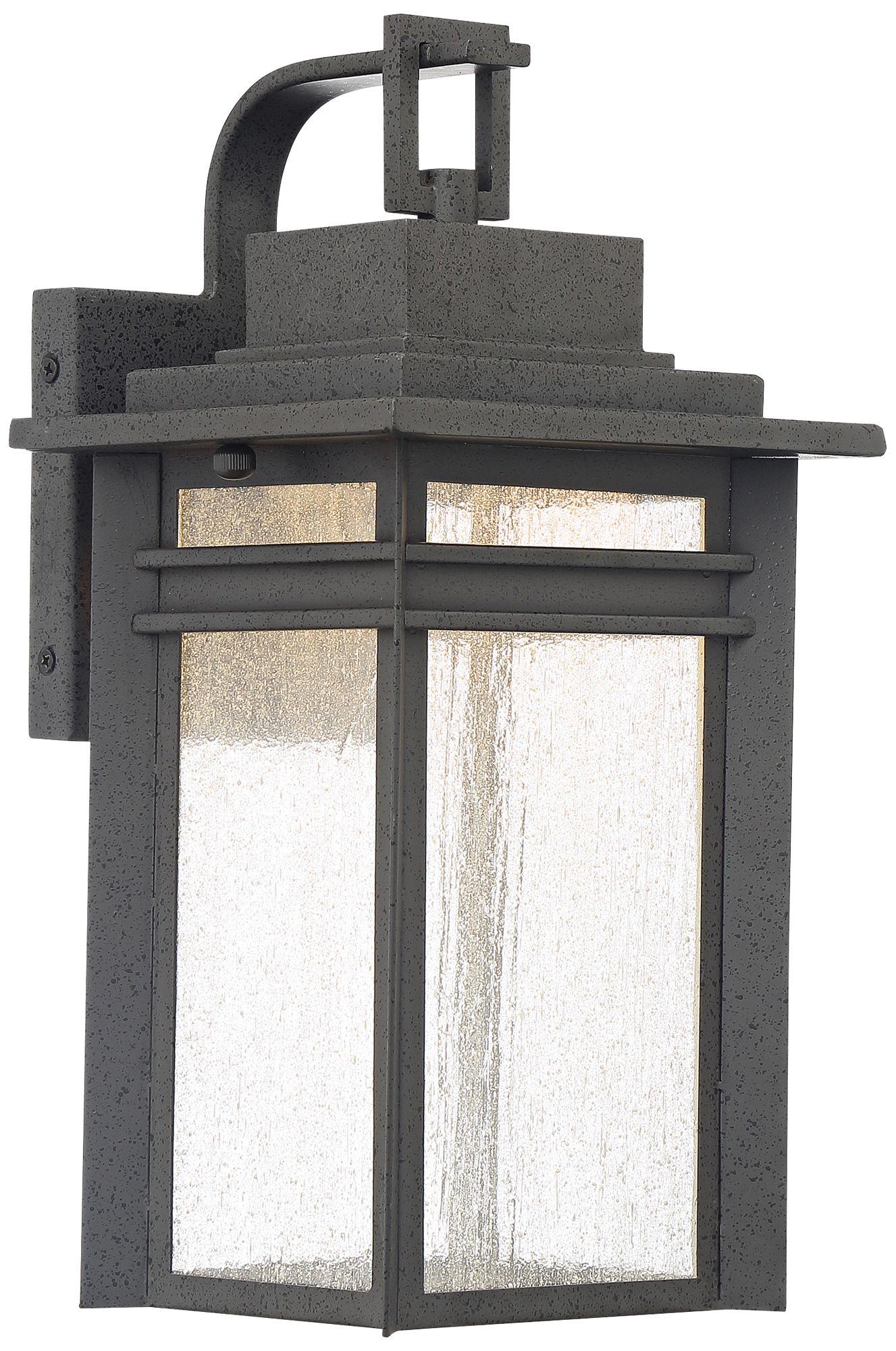 Quoizel Beacon 14 3/4" High Black LED Outdoor Wall Light