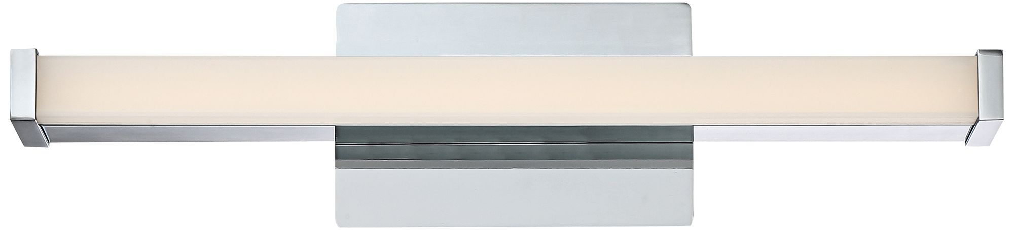 Platinum Collection Promenade 18 3/4"W Chrome LED Bath Light