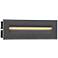 Eurofase 10"W Graphite Gray LED In-Wall Recessed Step Light