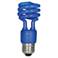 Satco Blue 13 Watt Spiral CFL Light Bulb