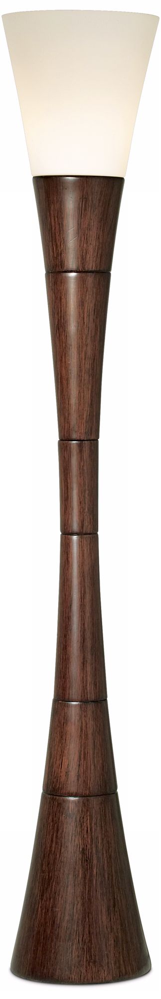 possini euro design urban coffee torchiere floor lamp