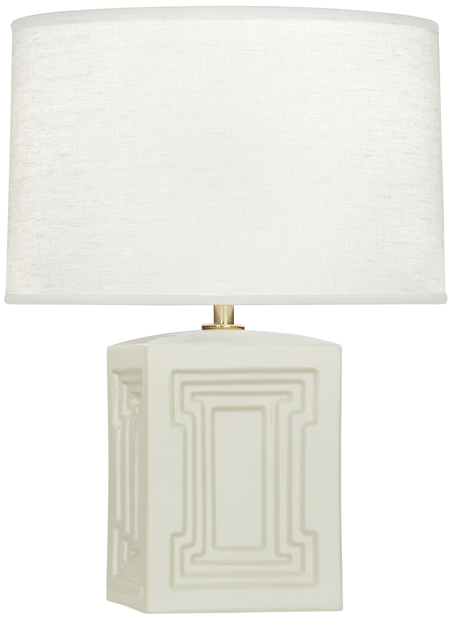 Nottingham 18 1/4" High White Ceramic Accent Table Lamp