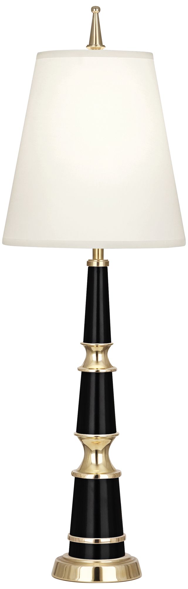 Jonathan Adler Versailles Fondine Black Table Lamp