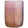 Jamie Young 11" High Vapor Metallic Lavender Glass Vase