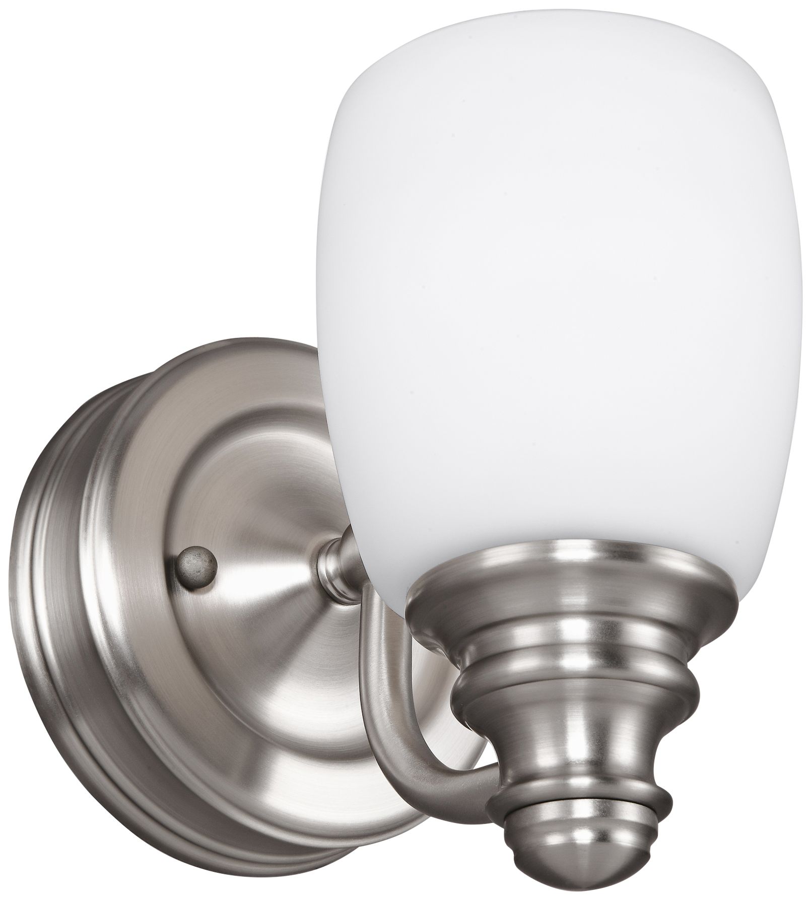 Feiss Bentley 6 1/2" High Satin Nickel Wall Sconce