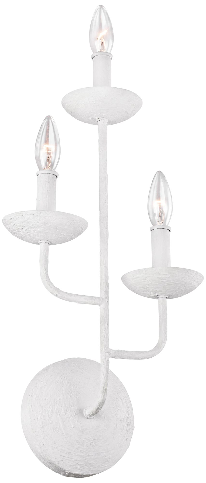 Feiss Annie 24" High 3-Light Candelabra Wall Sconce