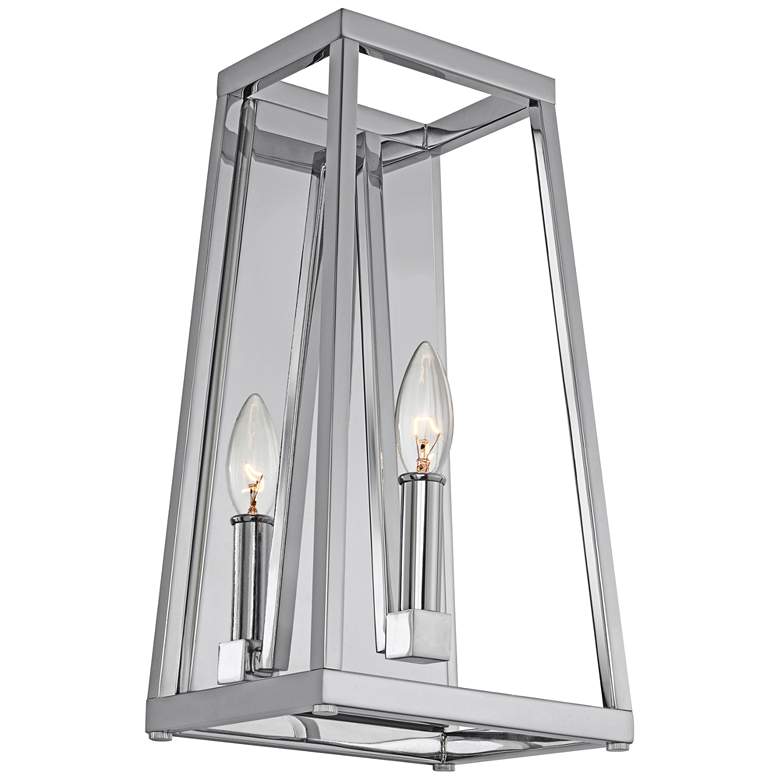 Feiss Conant 15&quot; High Chrome Wall Sconce