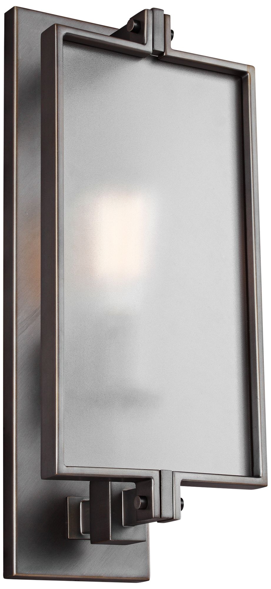 Feiss Dailey 18" High Antique Bronze Wall Sconce