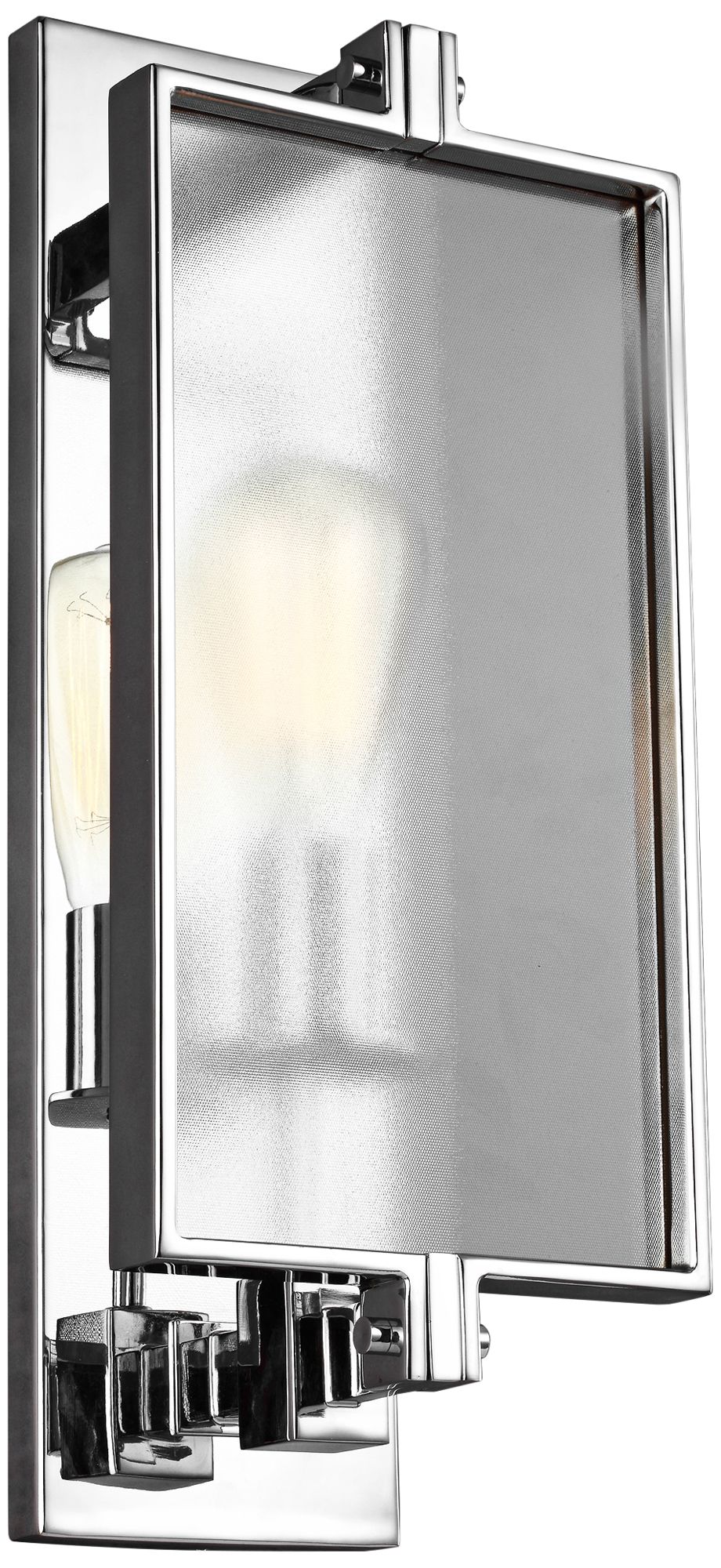 Feiss Dailey 18" High Chrome Wall Sconce