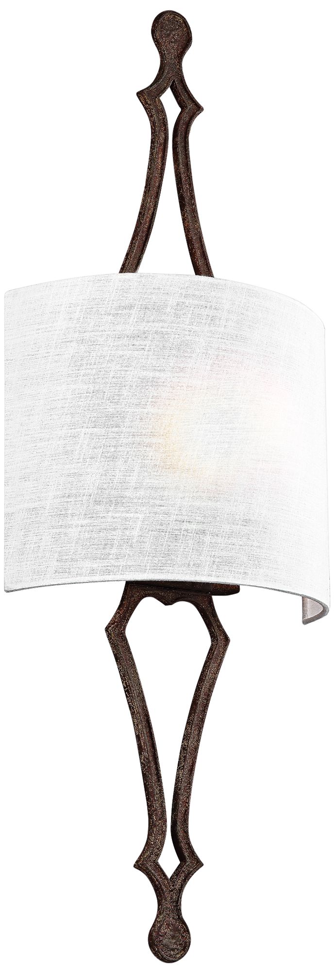Feiss Tilling 29 3/4" High Weathered Iron Wall Sconce