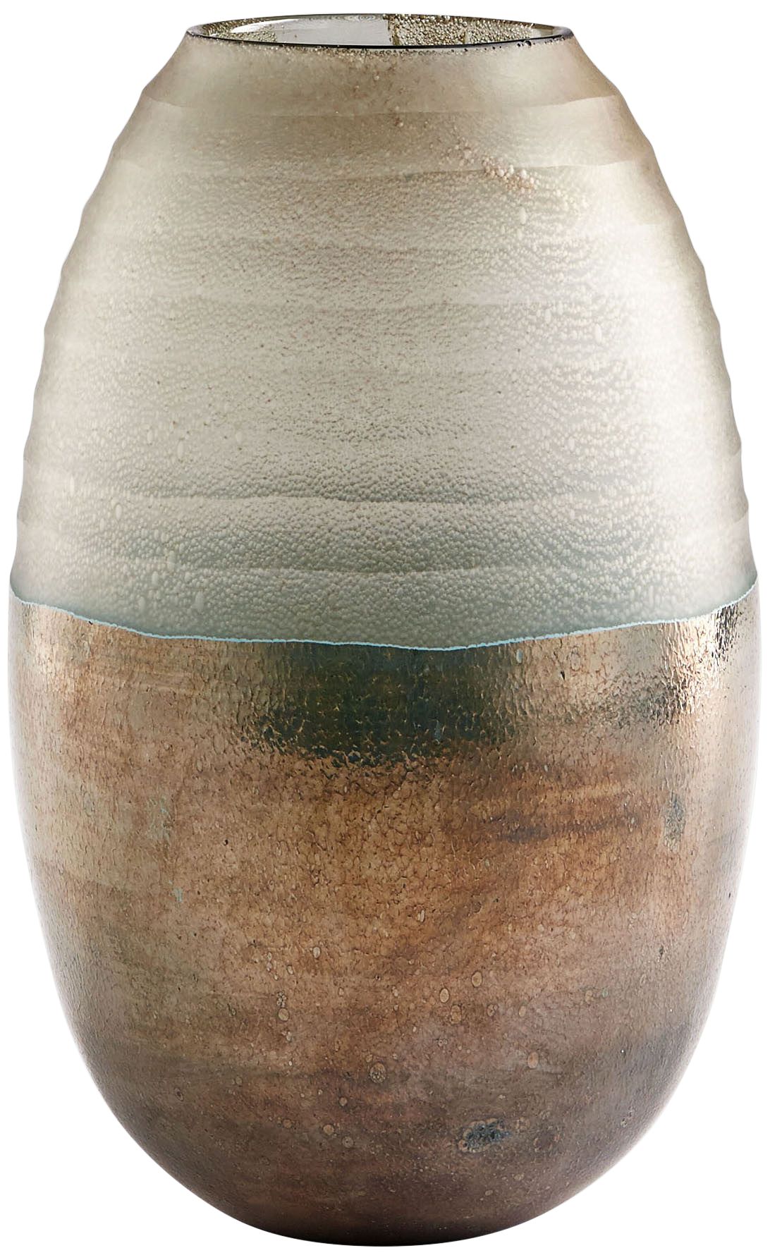 Cyan Design Around The World 11 3/4" High Bronze Glass Vase 19K52