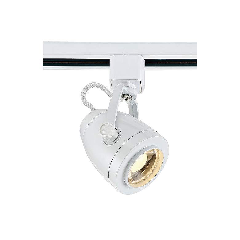 Image 1 White 12W 36 Degree Pinch LED Track Head for Halo Systems