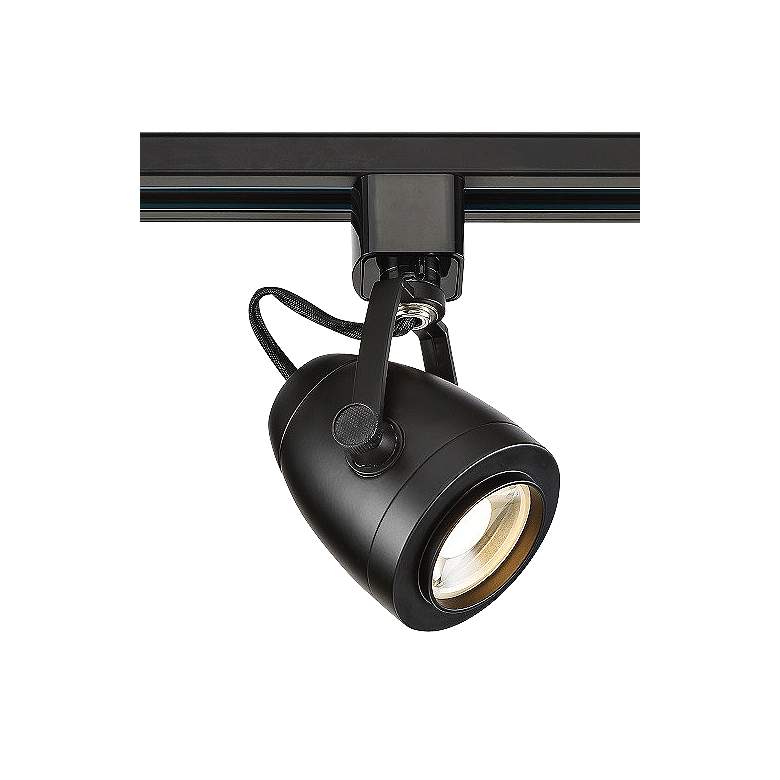 Image 1 12 Watt Black Pinch Back LED Track Head for Halo Systems