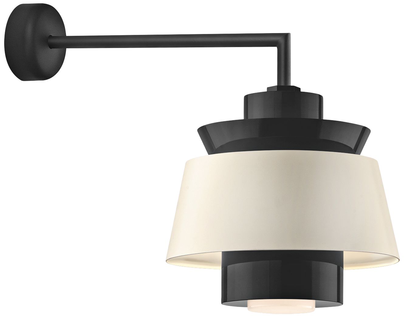 Aero 16 3/4" High Black LED Outdoor Wall Light