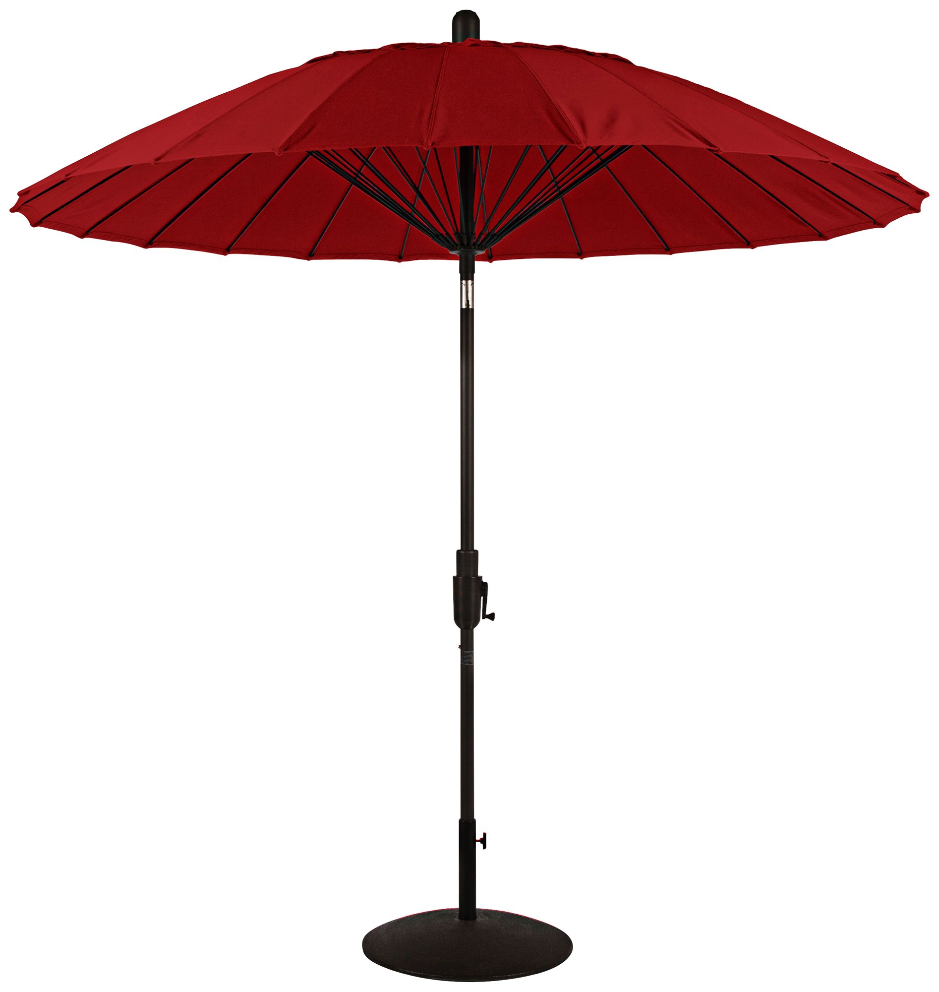 Balboa Breeze 8 14-Foot Jockey Red Sunbrella Patio Umbrella