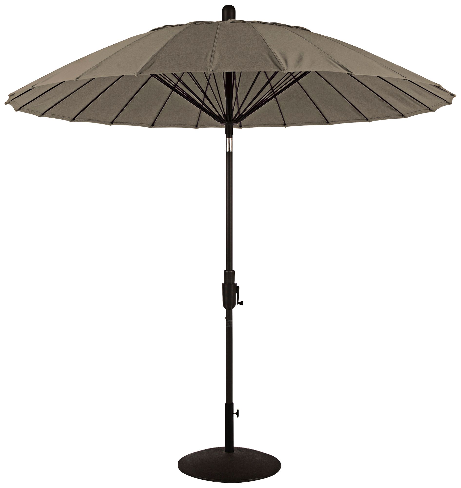 Balboa Breeze 8 14-Foot Taupe Sunbrella Patio Umbrella