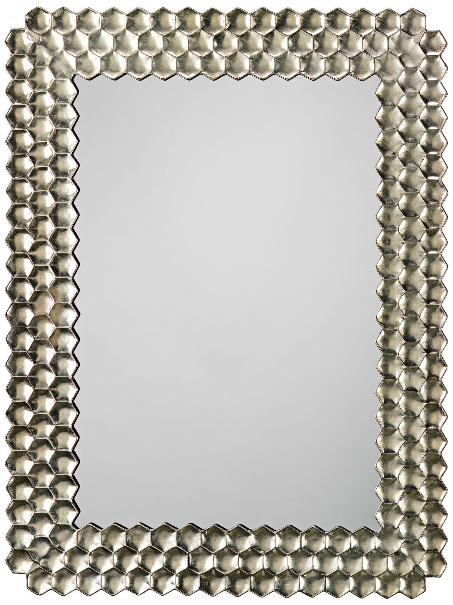 Jamie Young Honeycomb Champagne 29 1/2" x 39 1/4" Mirror