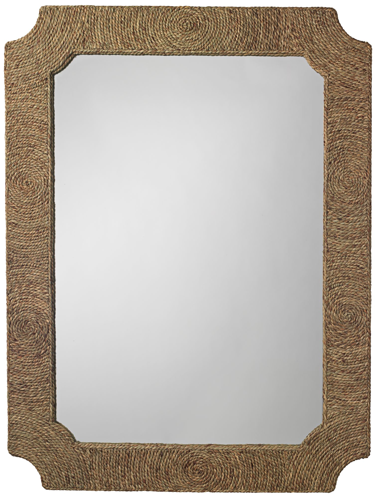 Jamie Young Marina Seagrass 36" x 48" Wall Mirror
