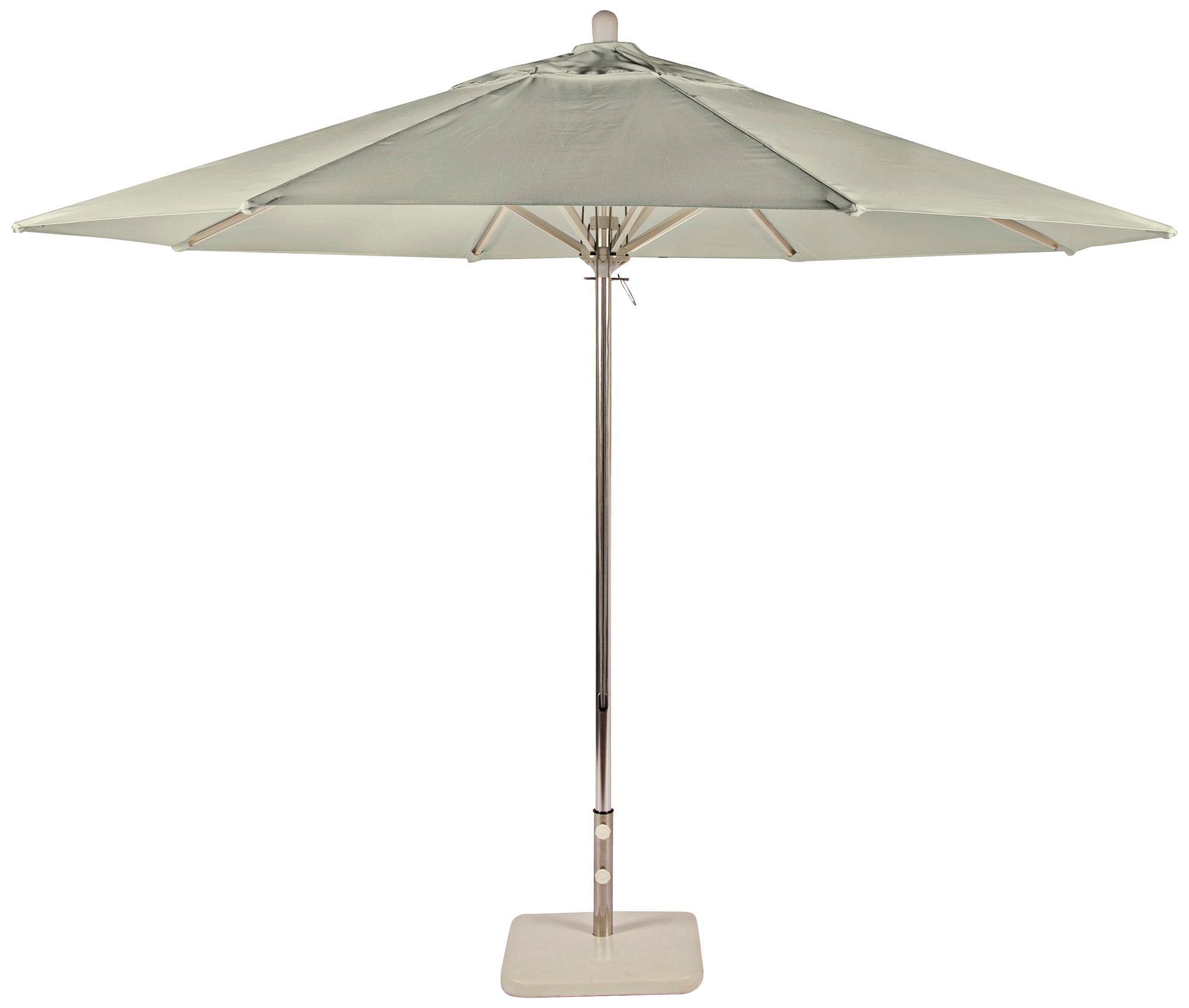 Newport Coast 10 3/4Foot Natural Sunbrella Patio Umbrella 19V27