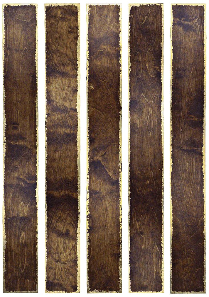 Sound Waves 5-Piece 40" High Wall Art Set