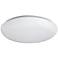 Levine Shallow Flushmount 14" Wide White LED Ceiling Light