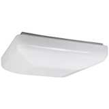 Quadratum Flushmount 12 1/2&quot; Wide White LED Ceiling Light