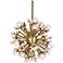 Jonathan Adler Sputnik 18-Light Antique Brass Pendant Light