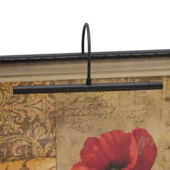 Advent Profile 16" Wide Black Plug-In LED Picture Light