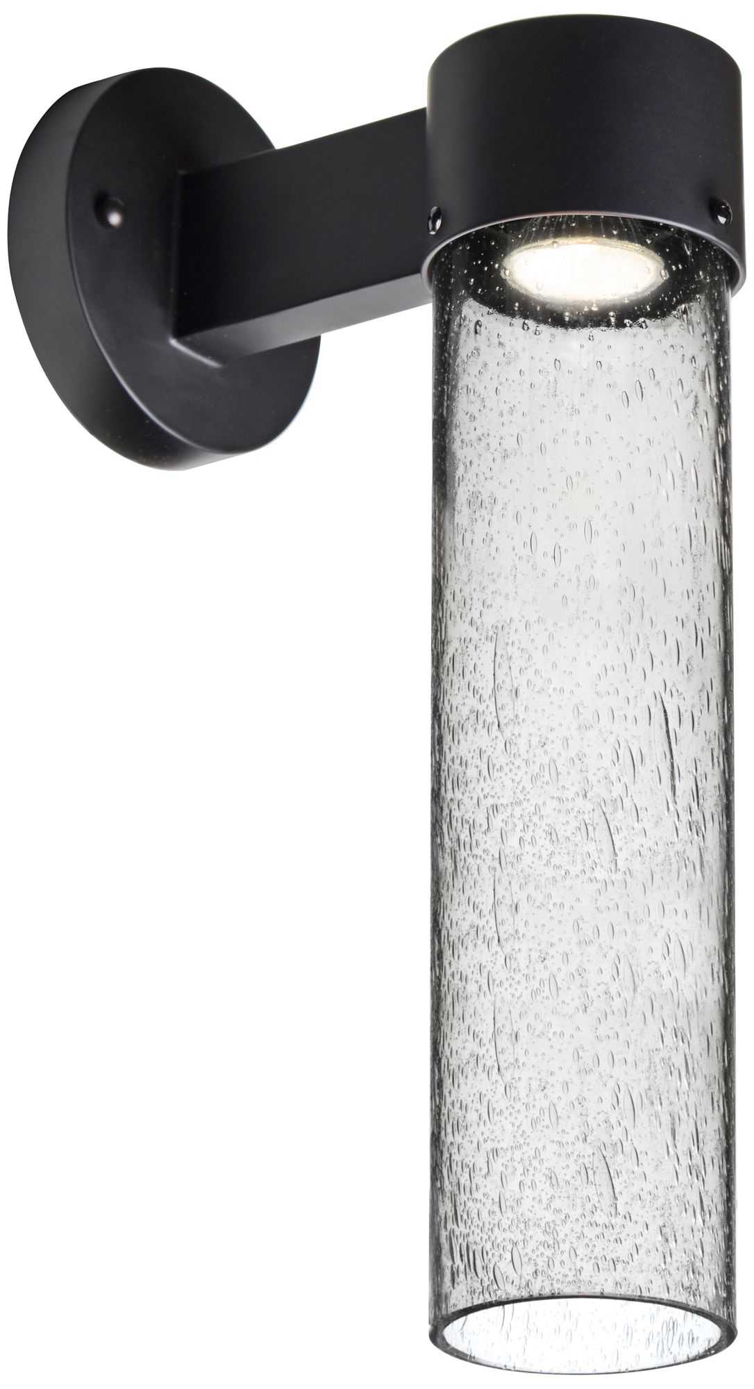 Besa Juni 17 1/2" High Black LED Outdoor Wall Light