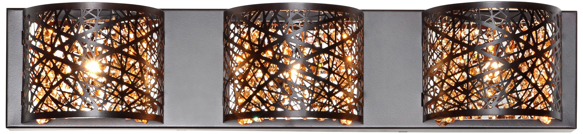 ET2 Inca 24" Wide Bronze LED Bath Light