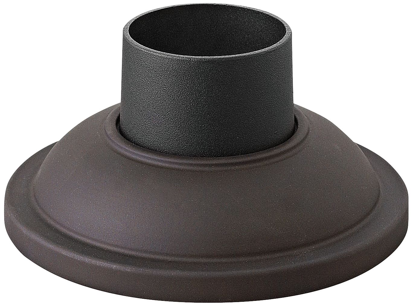 Pier Mount Fitter - Smooth Base in Buckeye Bronze
