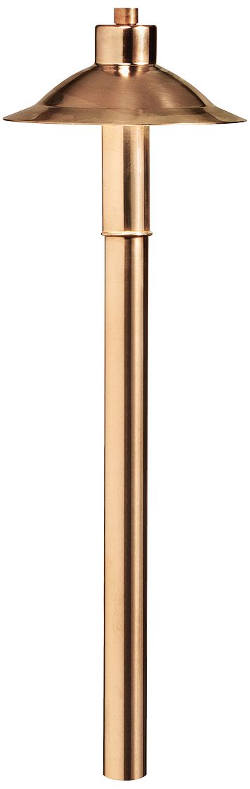 Kichler Landscape 21"H 2700K LED Copper Hat Path Light