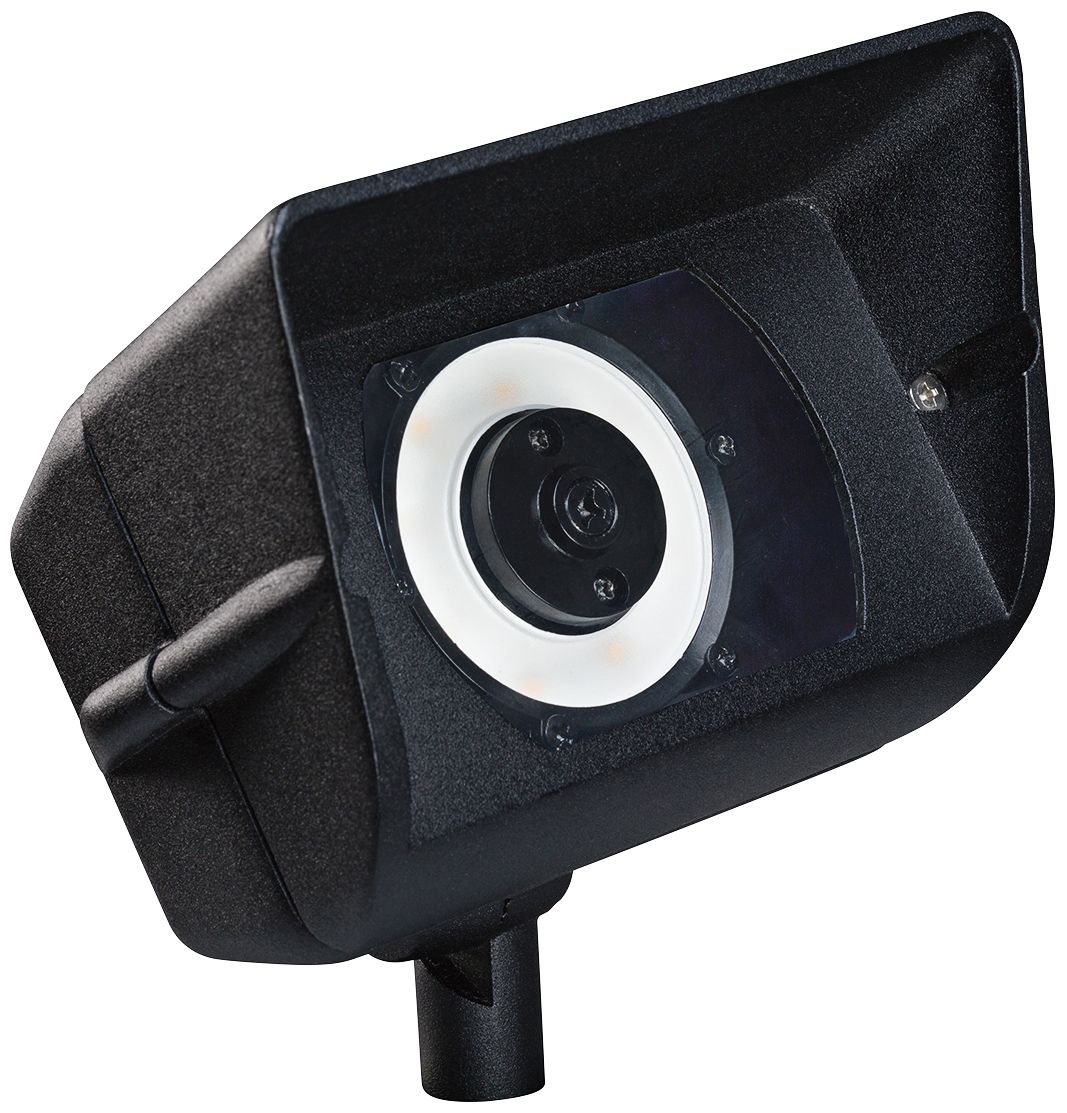 Kichler Landscape 6 1/2"W 2700K LED Black Wall Wash Light