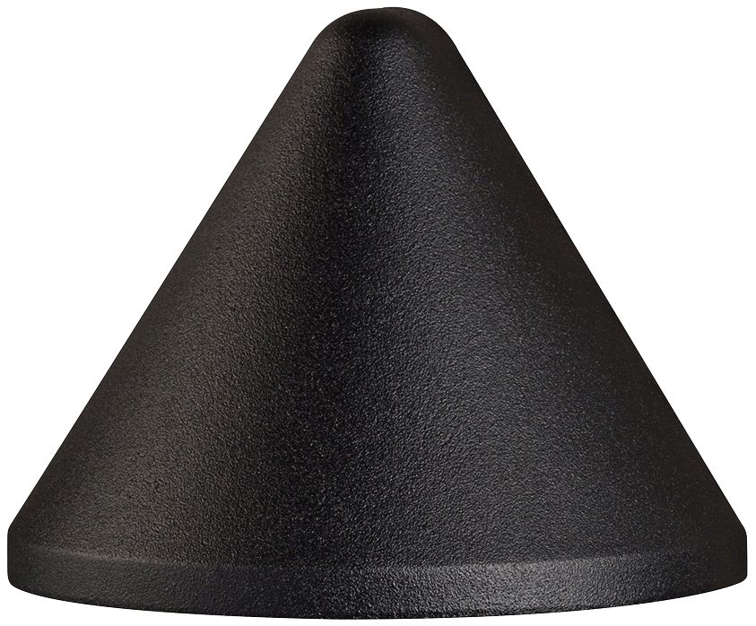 Kichler Fundamentals 3 1/4"W Black 2700K LED Deck Light