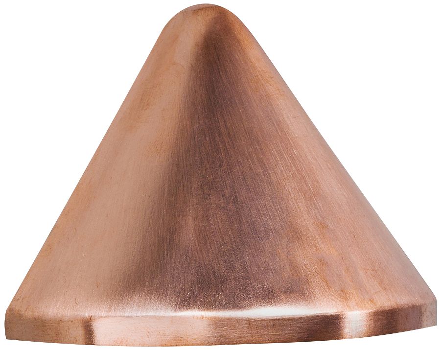 Kichler Fundamentals 3 1/4"W Copper 3000K LED Deck Light