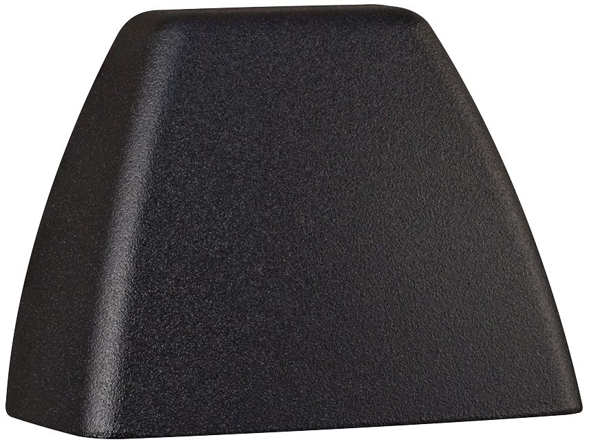 Kichler 4-Corners 3 1/4" Wide Black 2700K LED Deck Light