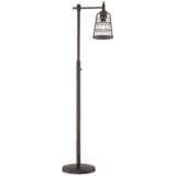 Averill Park Industrial Downbridge Bronze LED Floor Lamp