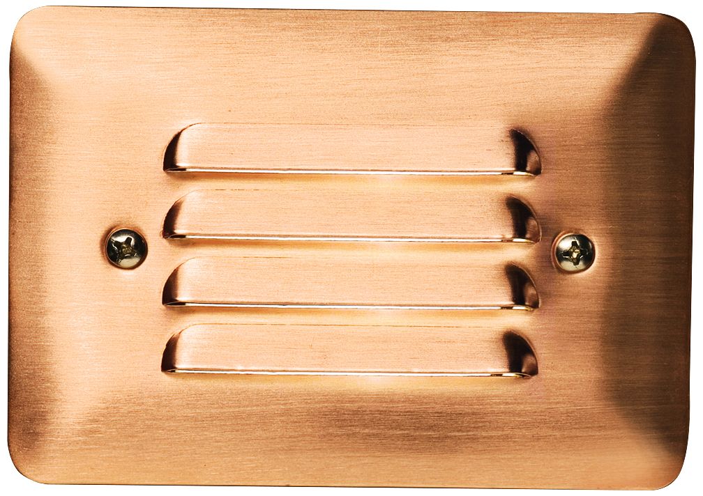 Kichler Landscape 5"W Copper 3000K LED Mini Step Light