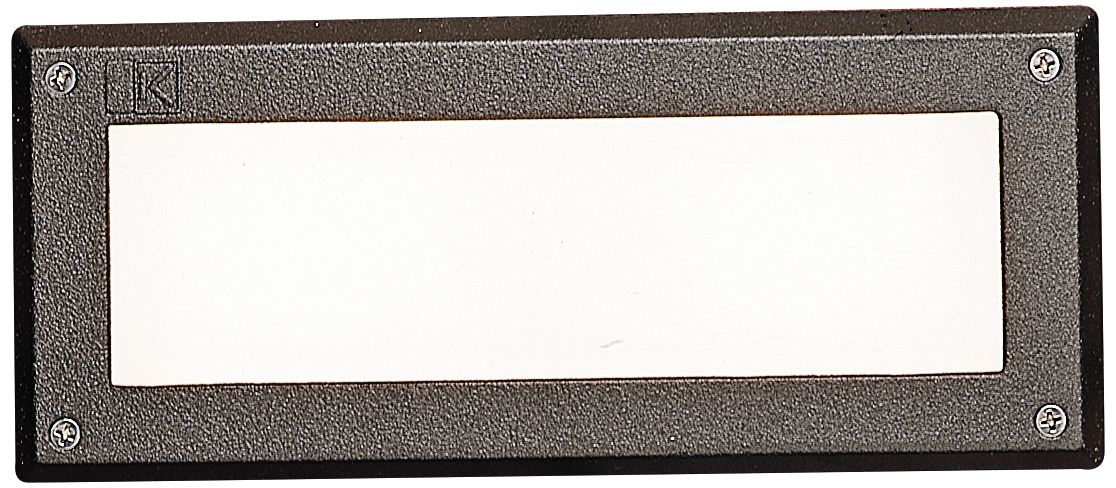 Kichler Landscape 9 1/2"W Bronze 2W 2700K LED Brick Light