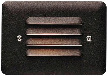 Kichler Landscape 5"W Bronze 2700K LED Mini Step Light